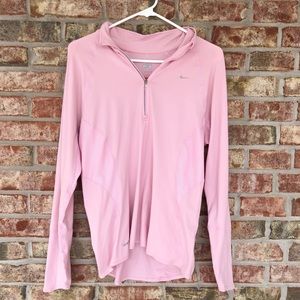 Nike blush pink Dry Fit long sleeve